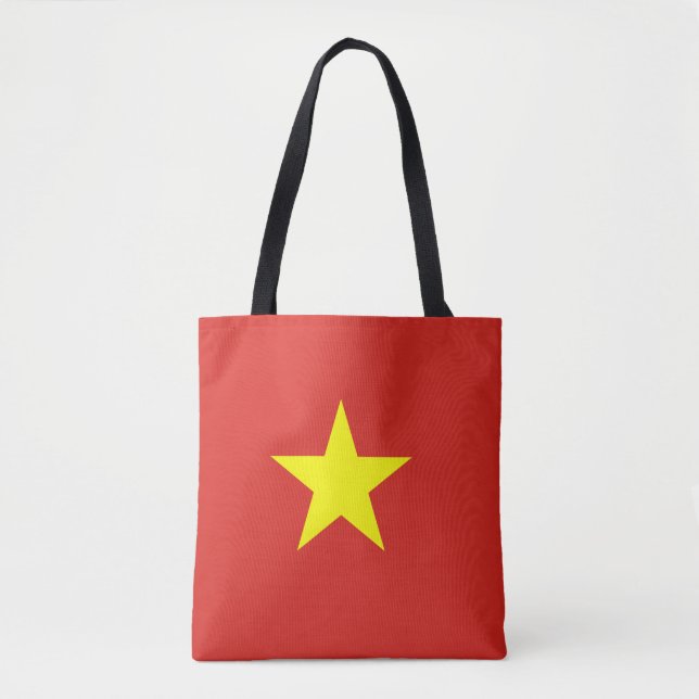 Vietnam flagga tygkasse (Framsida)