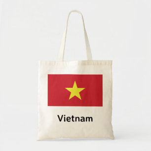Vietnam Flagga Tygkasse
