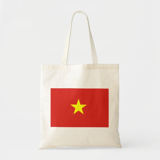 Vietnam flagga tygkasse (Framsidan)