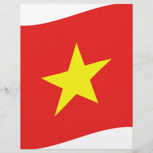 Vietnam Flagga Wave