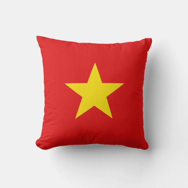 Vietnam Flagga x Flagga Pillow Kudde (Framsida)