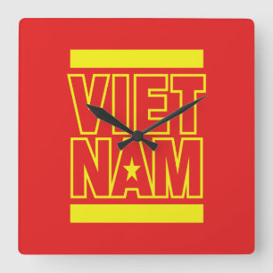 VIETNAM FYRKANTIG KLOCKA