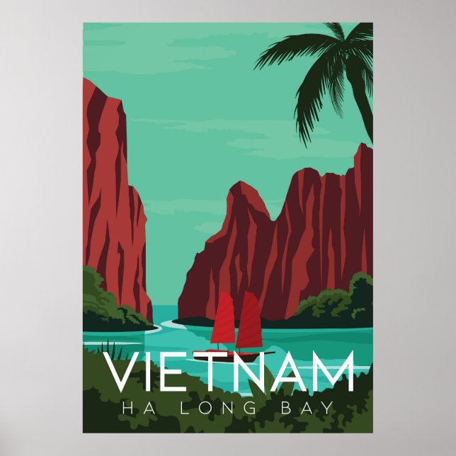 Vietnam Ha long bay Poster (Framsidan)