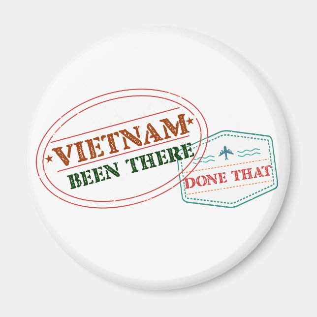 Vietnam har varit där och magnet (Framsidan)