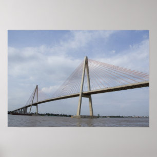 Vietnam, Ho Chi Minh City alias Saigon). Delta Poster