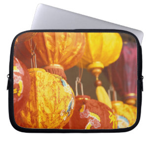 Vietnam, Hoi An Stora lyktor, souvenirer Laptop Fodral