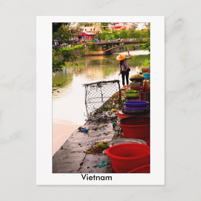Vietnam Hue Vykort (Framsida)