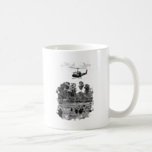 Vietnam Huey landning Kaffemugg