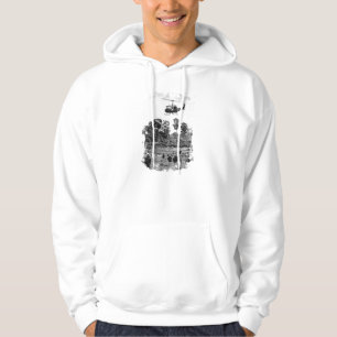 Vietnam Huey landning Sweatshirt Med Luva