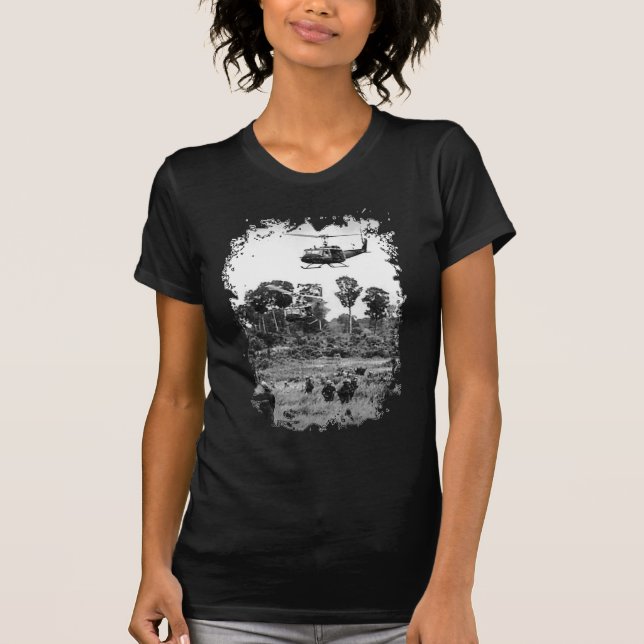Vietnam Huey landning T Shirt (Framsida)