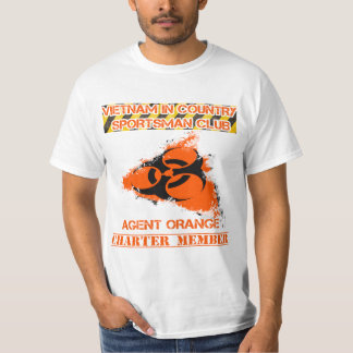 Vietnam i landsportsmanklubb-Agent orange Tee Shirt