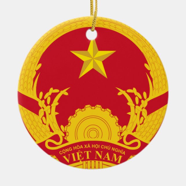 Vietnam* julgranprydnad julgransprydnad keramik (Framsidan)