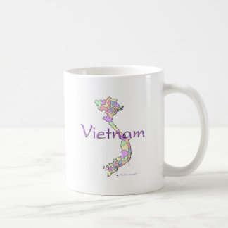 Vietnam karta kaffemugg