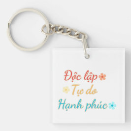 VIETNAM Keychain - Självständighetsfrihet - lycka