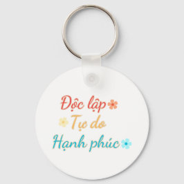 VIETNAM Keychain - Självständighetsfrihet - lycka Nyckelring