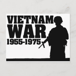 Vietnam Krig 1955-1975 Vykort