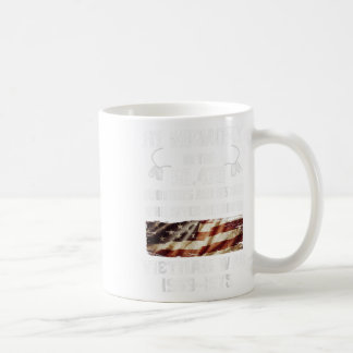 Vietnam Krig 1959-1975 i minnet Vietnam Veteran Ve Kaffemugg