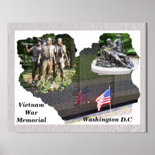 Vietnam Krig Memorial Poster