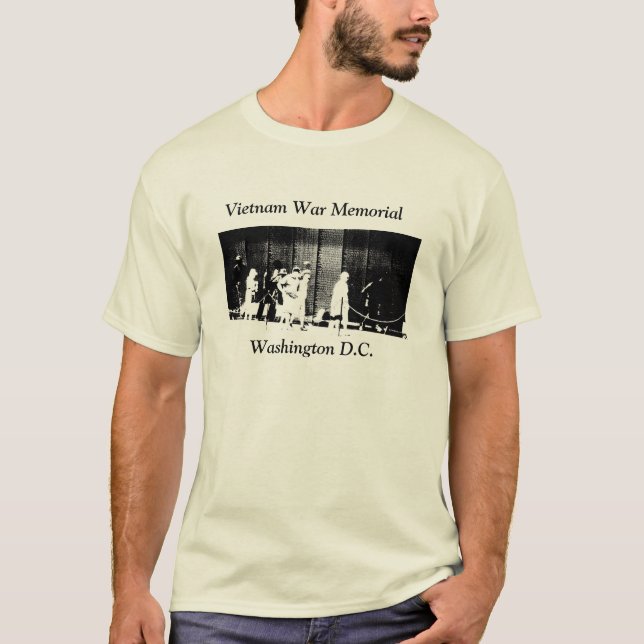 Vietnam Krig Memorial - T-shirt (Framsida)