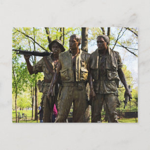 Vietnam Krig Memorial Vykort