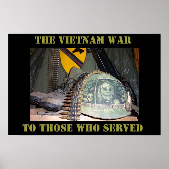 VIETNAM KRIG POSTER (Framsidan)