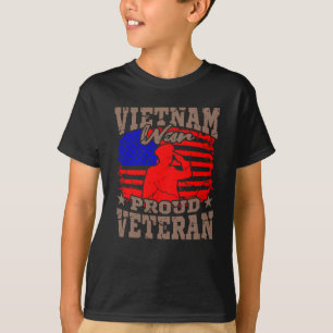 VIETNAM KRIG PROUD VETERAN American Veteran Gift T Shirt
