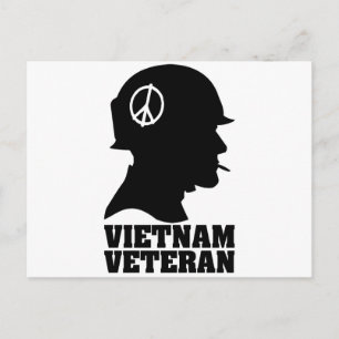 Vietnam Krig Veteran Vykort