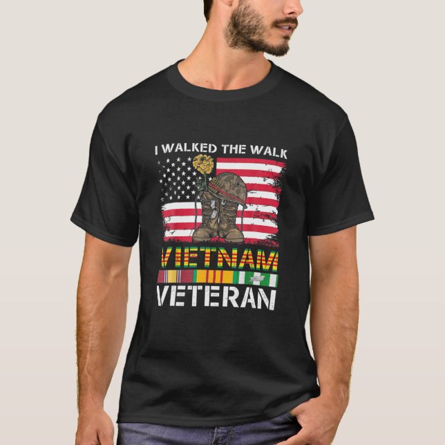 Vietnam Krig _ Vietnam Veteran T Gift _ Förenta st Shirt (Framsida)