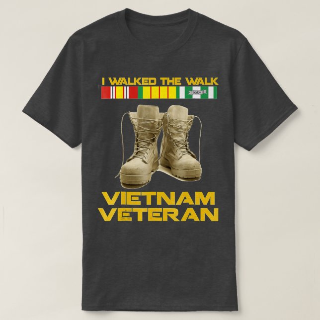 Vietnam Krig Vietnam Veteran T Gift Us Veterans  T Shirt (Design framsida)