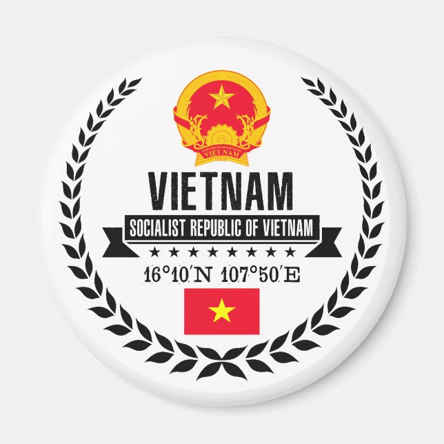 Vietnam Magnet (Framsidan)