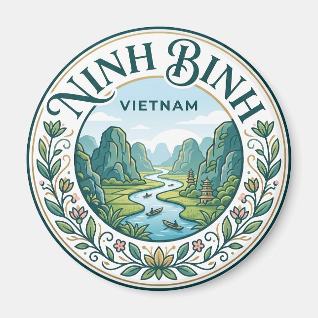Vietnam Magnet (Framsidan)