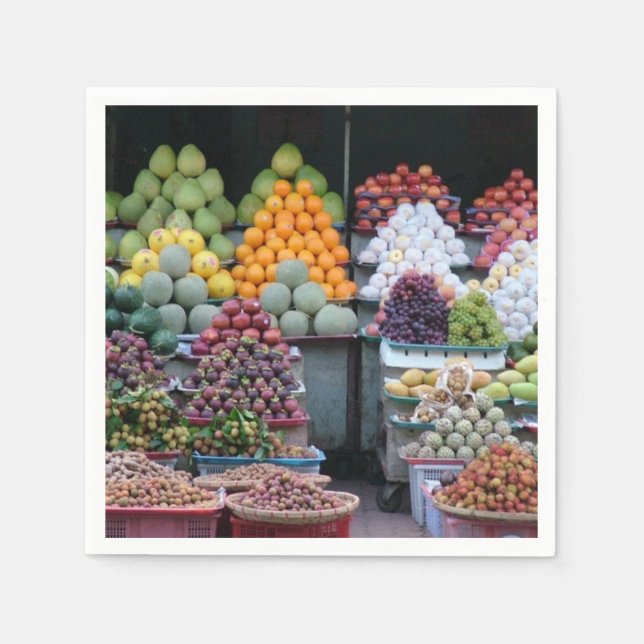 Vietnam Market Pappersservett (Framsidan)