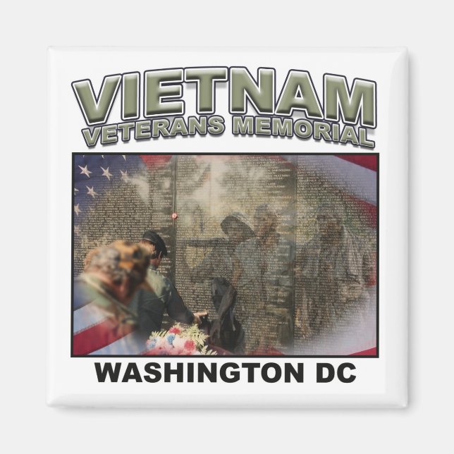 Vietnam Memorial Magnet (Framsidan)