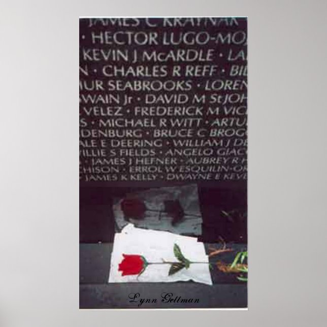 Vietnam Memorial Poster (Framsidan)