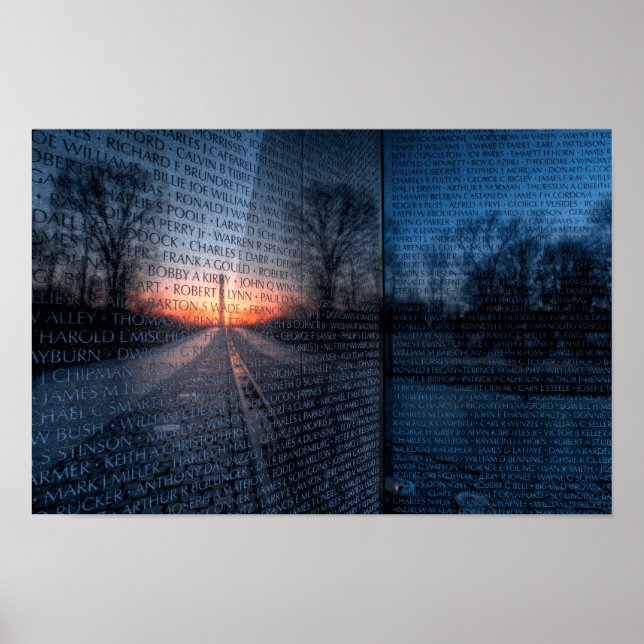 Vietnam Memorial Poster (Framsidan)