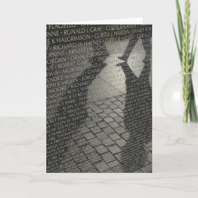 Vietnam minnesmärkekort kort (Framsida)