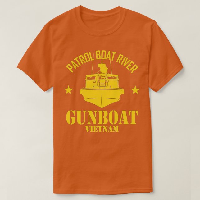 Vietnam Patrol Boat River PBR - Gunboat Vietnam by T Shirt (Design framsida)