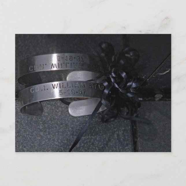 Vietnam POW Bracelet Vykort (Framsida)