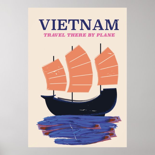Vietnam Resaaffisch Poster (Framsidan)