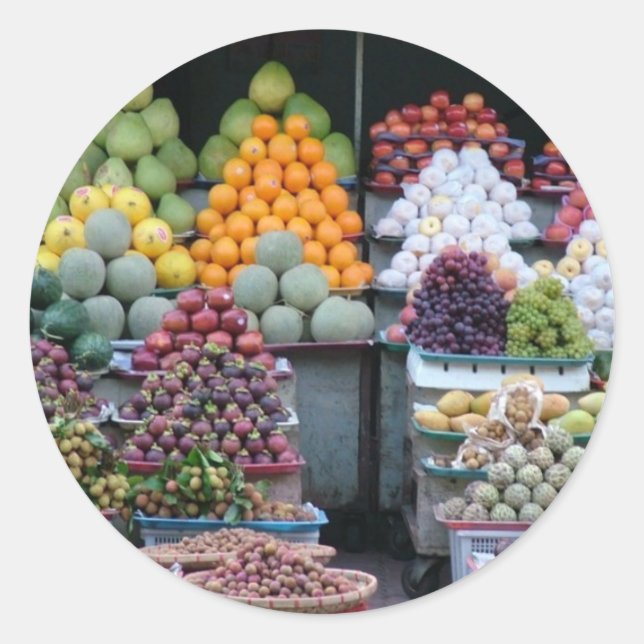 Vietnam Runt Klistermärke (Framsida)