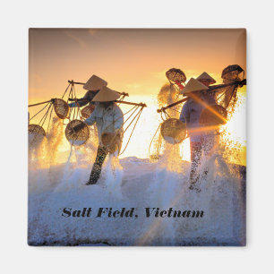 Vietnam Salt Fält Magnet