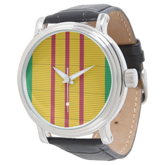 Vietnam Service Medal-band Armbandsur (Vinklad)