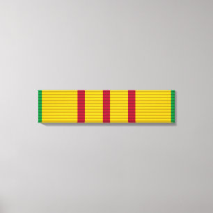 Vietnam Service Medal-band Canvastryck
