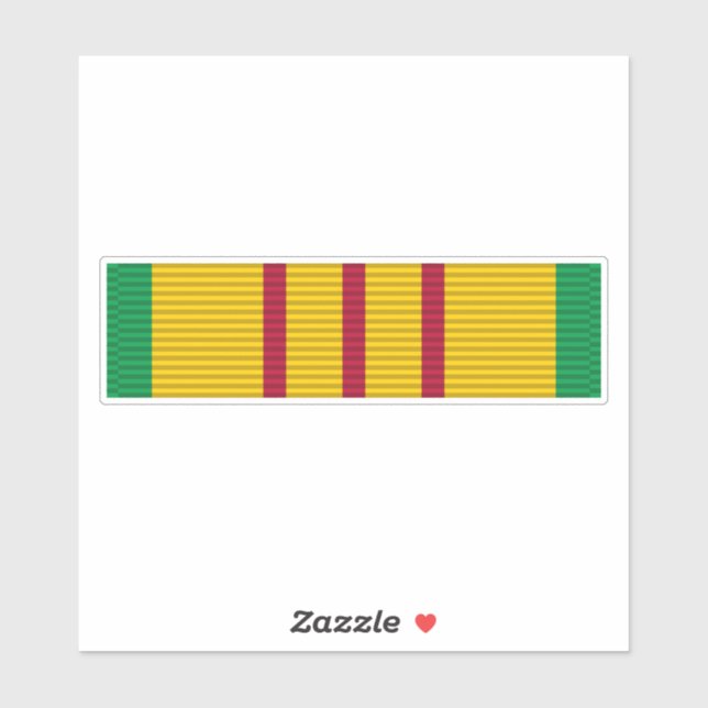 Vietnam Service Medal-band Klistermärken (Ark)
