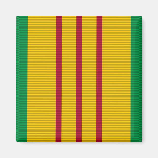 Vietnam Service Medal-band Magnet (Framsidan)