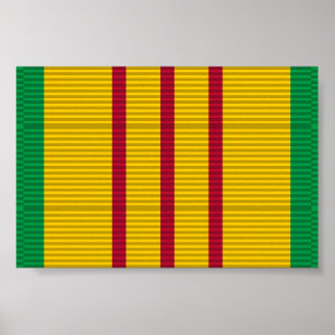 Vietnam Service Medal-band Poster