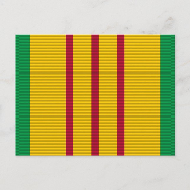 Vietnam Service Medal-band Vykort (Framsida)