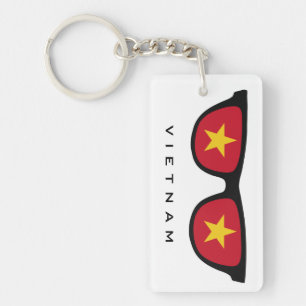 Vietnam Shades anpassningsbar text & färg nyckelri