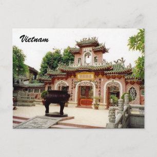 vietnam shrine grind vykort