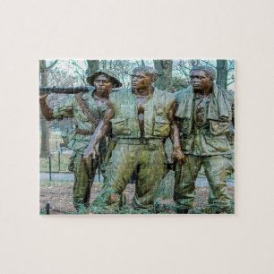 Vietnam Soldiers Memorial Washington Pussel